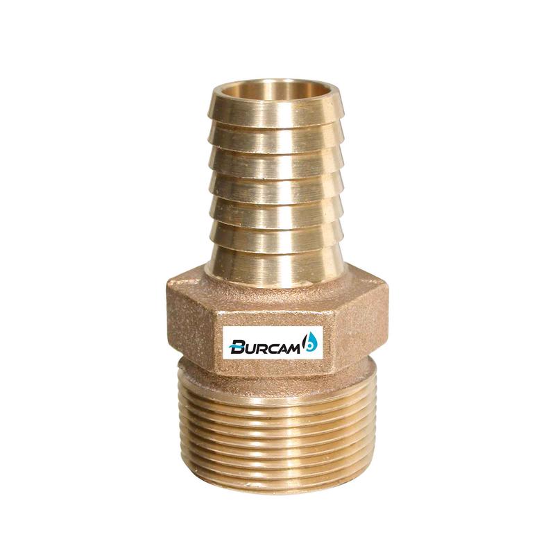 Adaptateur de rduction mle en laiton, 1-1/4" MNPT x 1"