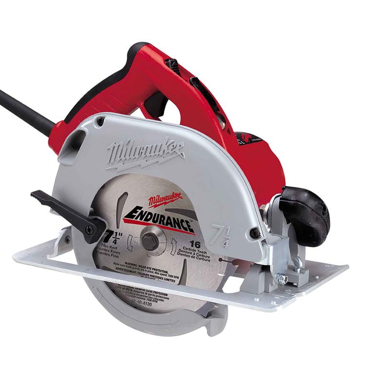 Scie circulaire lectrique  poigne ajustable TILT-LOK avec coffret, 7-1/4"