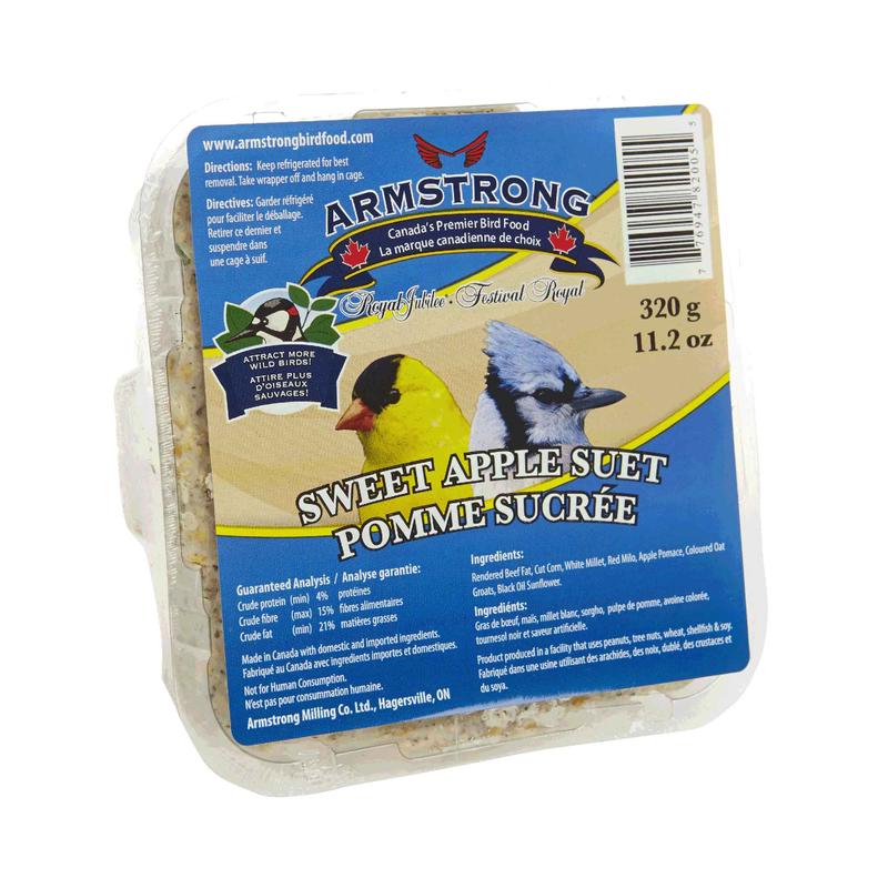 Suif  la pomme sucre pour oiseaux, 320g