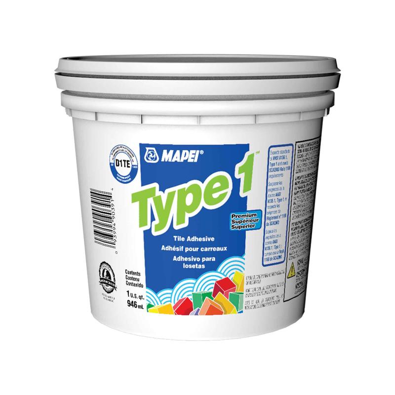 Adhsif pour carreaux Type1, 946ml