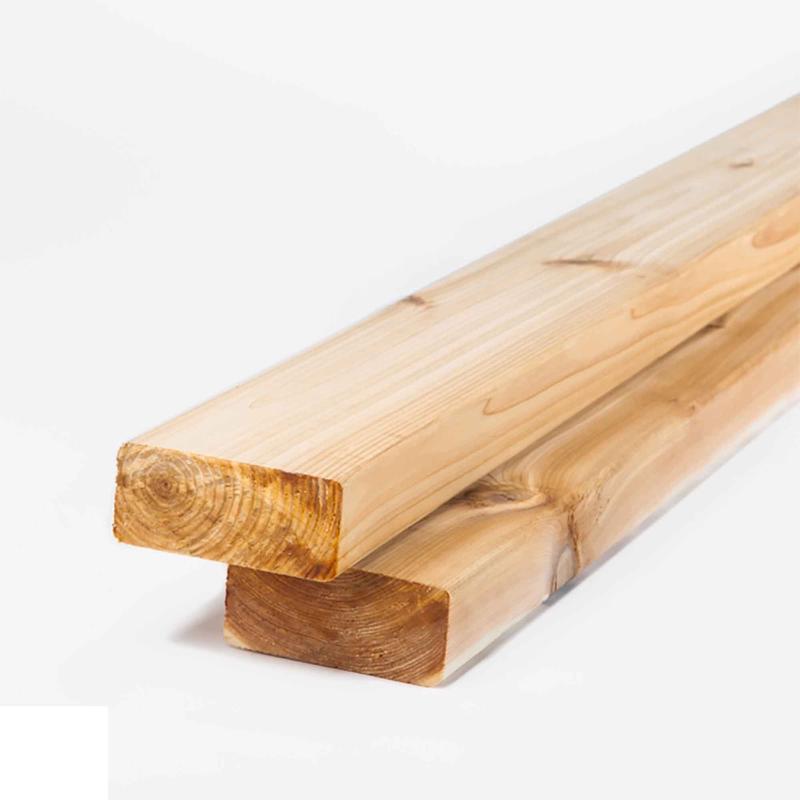 Bois de cdre rouge de l'Ouest B4F, 2'' x 4'' x 12'
