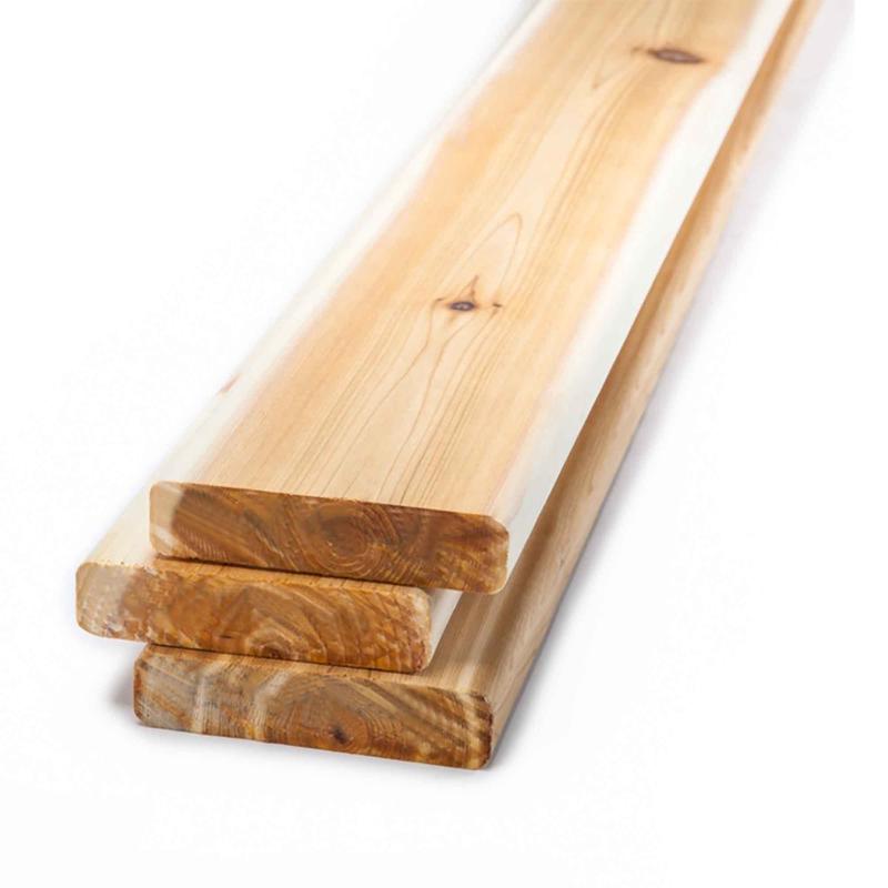 Bois de cdre rouge de l'Ouest B4F, 2'' x 6'' x 8'