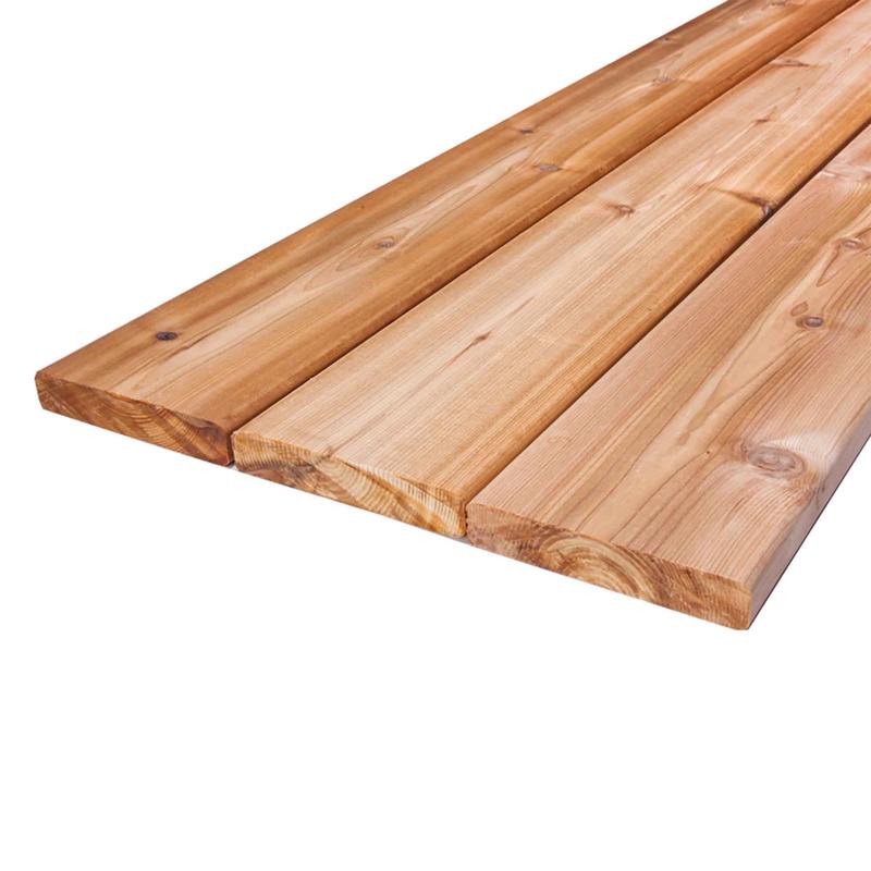 Bois de cdre rouge de l'Ouest B4F, 2'' x 8'' x 12'
