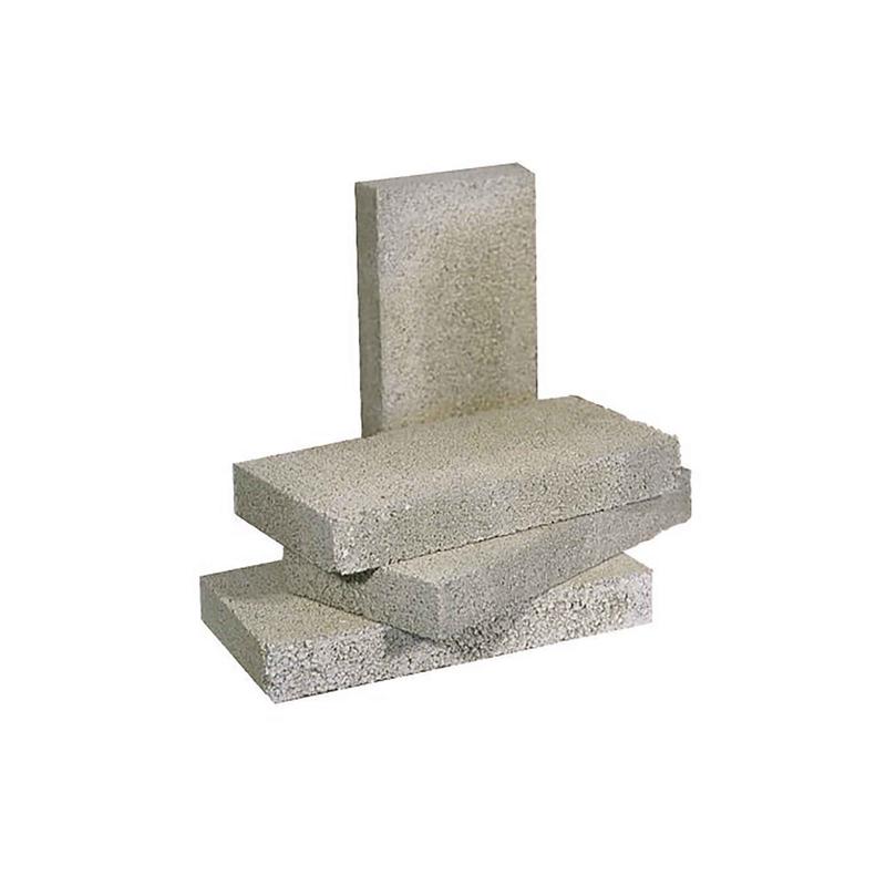 Brique rfractaire pour pole  bois, 4" x 8" x1-1/4"
