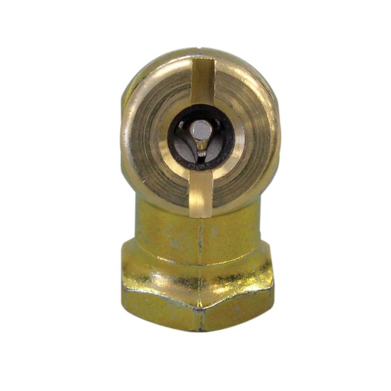 Buse hexagonale de gonflage  air comprim, 1/4 (F) NPT