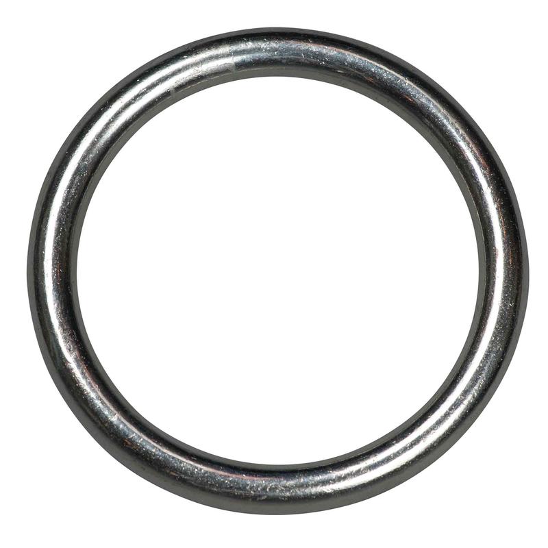 Anneau rond en acier galvanis, 2-1/2"