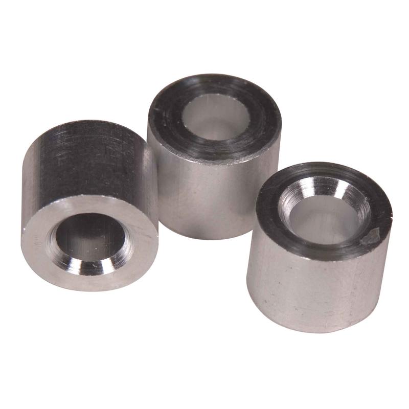 Bague darrt avec chanfrein en aluminium de 1/16", 10 units