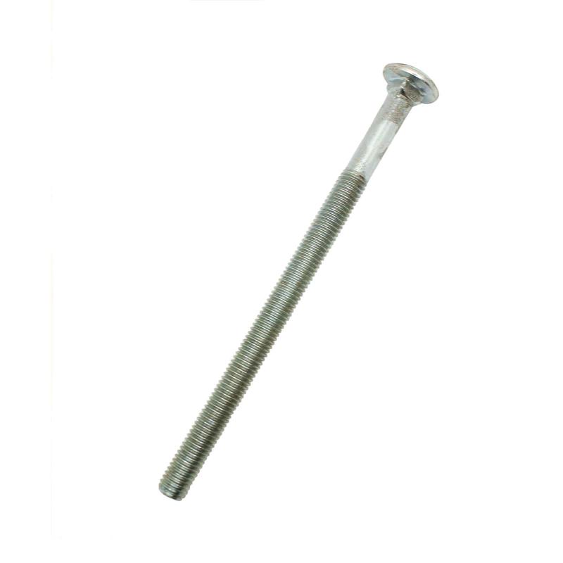 Boulon de carrosserie zinc, 1/4" x 4" (100 units)
