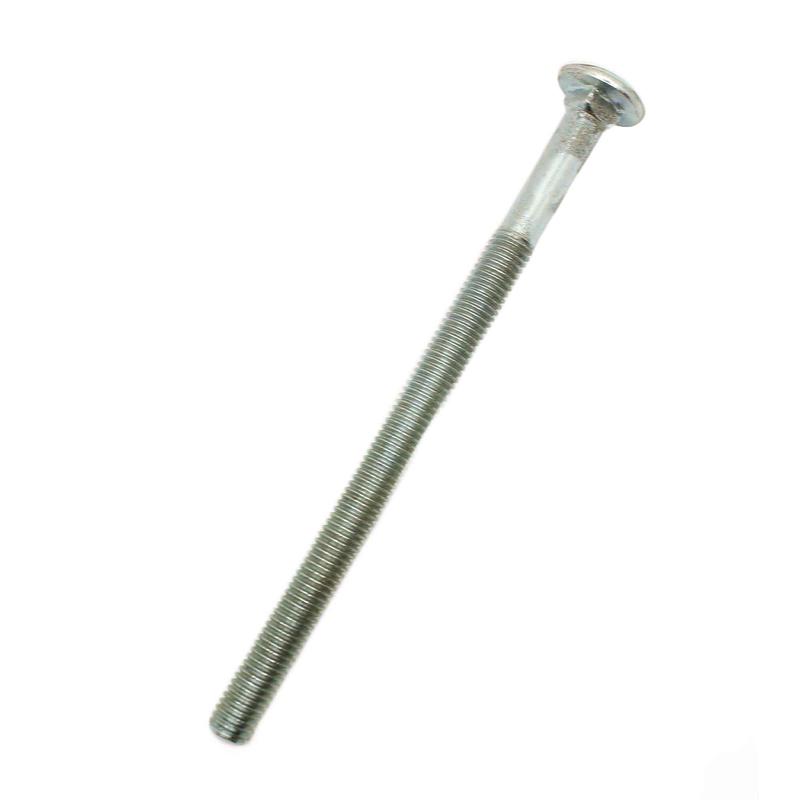 Boulon de carrosserie zinc, 1/4" x2-1/2" (100 units)