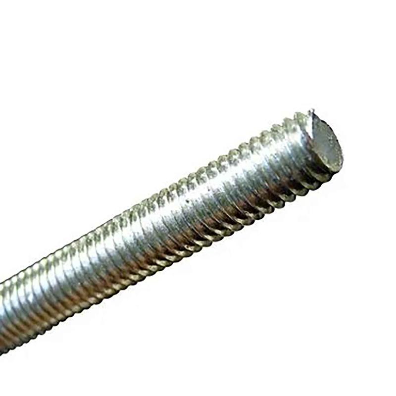 Tige filete en acier plaqu de zinc, 1/2" x 36"