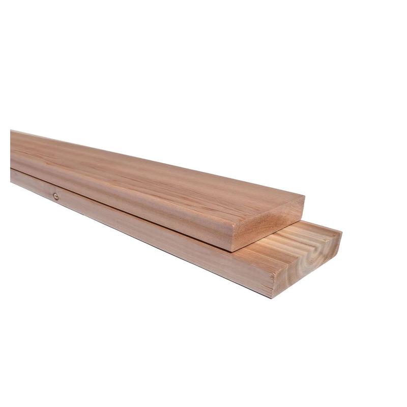 Bois de cdre rouge de l'Ouest B4F, 2" x 12" x 10'