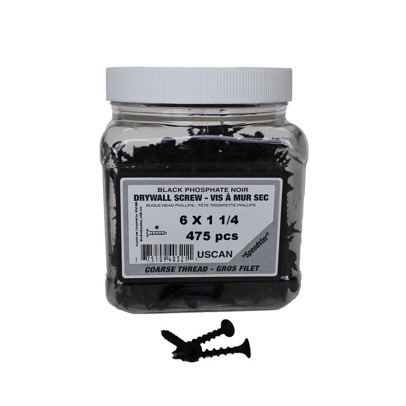 Vis  gros filetage pour cloisons sches, #6x1-1/4" (475 units)