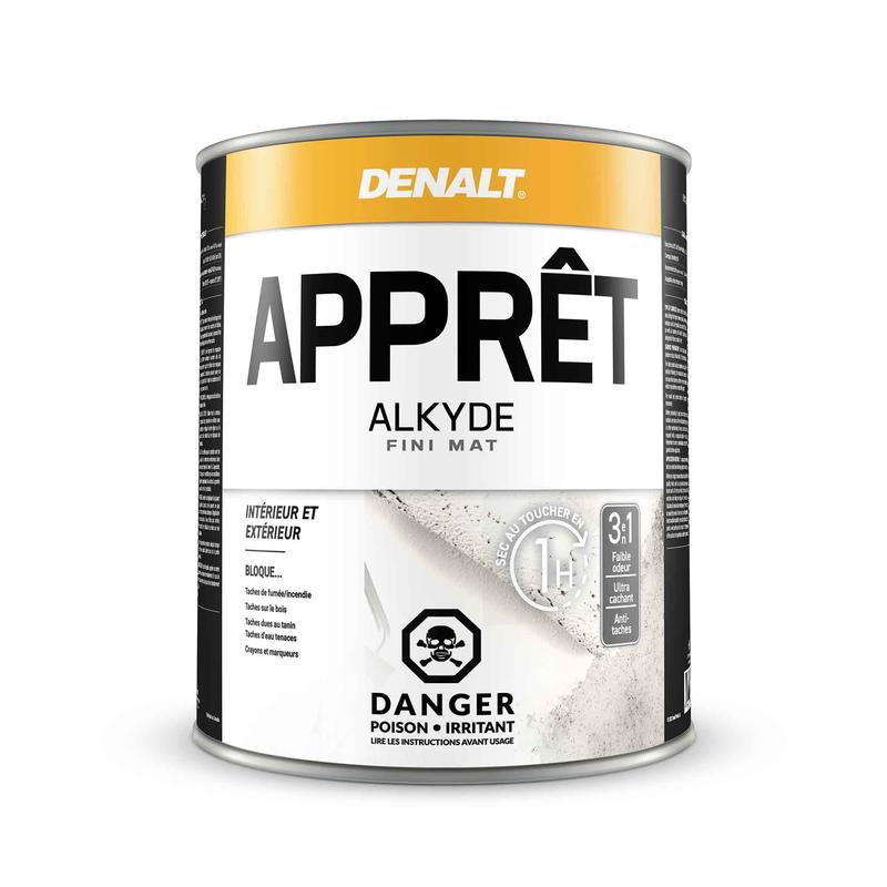 Apprt anti-taches Alkyde blanc mat, 927ml