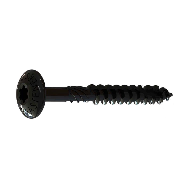 Vis de construction U2 Fasteners en noir, 5/16" x 4" (40 units)