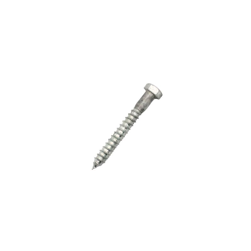 Tire-fond galvanis, 1/2" x 3" (50 units)