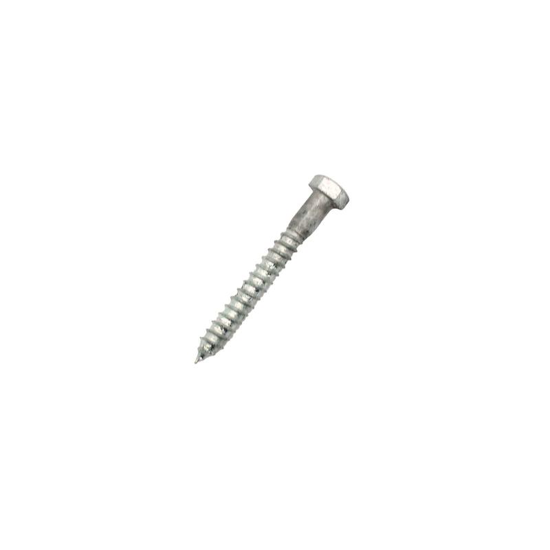 Tire-fond galvanis, 1/2" x 6" (25 units)