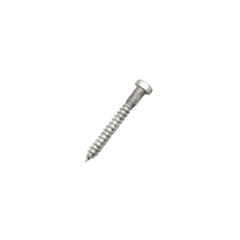 Tire-fond galvanis, 1/2" x 7" (25 units)