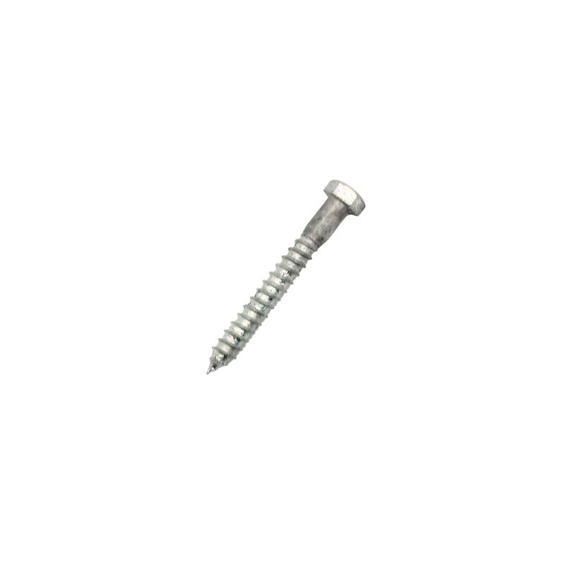 Tire-fond galvanis, 1/2" x2-1/2" (50 units)