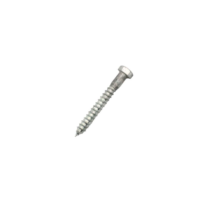 Tire-fond galvanis, 1/2" x3-1/2" (50 units)