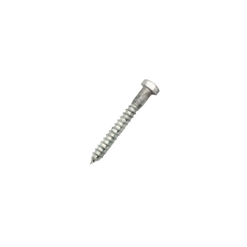 Tire-fond galvanis, 1/4" x1-1/2" (50 units)