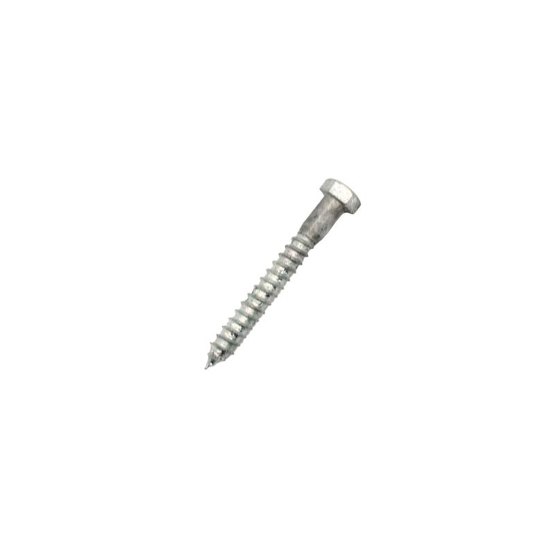 Tire-fond galvanis, 1/4" x1-1/4" (50 units)