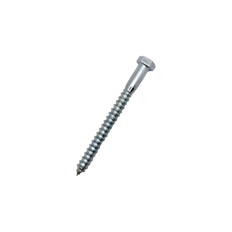 Tire-fond plaqu zinc, 1/2" x 5" (50 units)