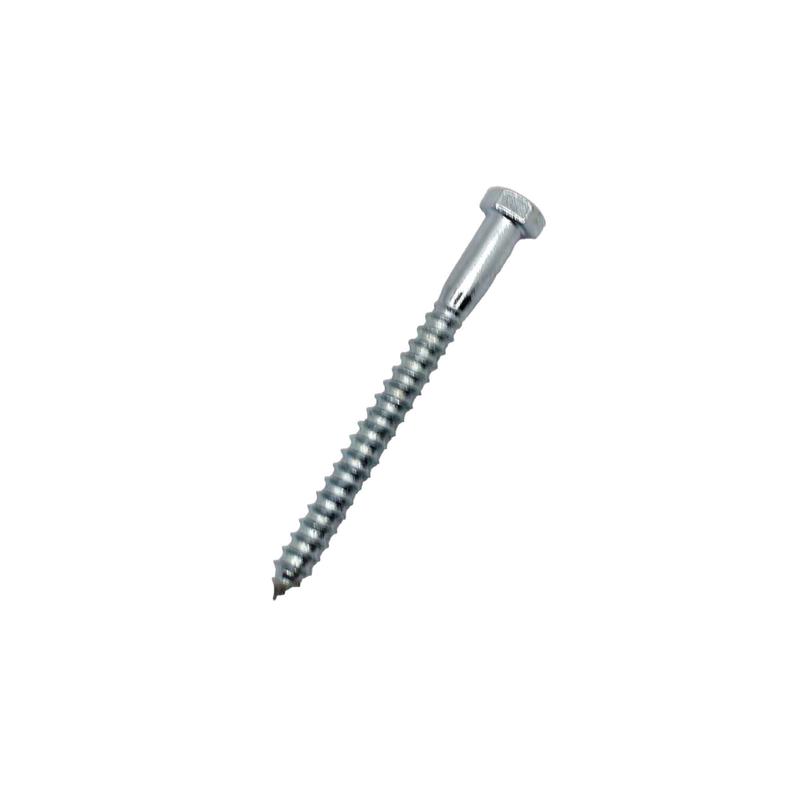 Tire-fond plaqu zinc, 1/2" x 8" (25 units)