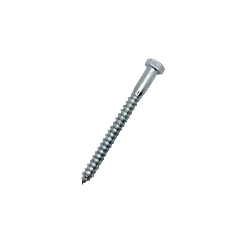 Tire-fond plaqu zinc, 1/4" x1-1/2" (100 units)