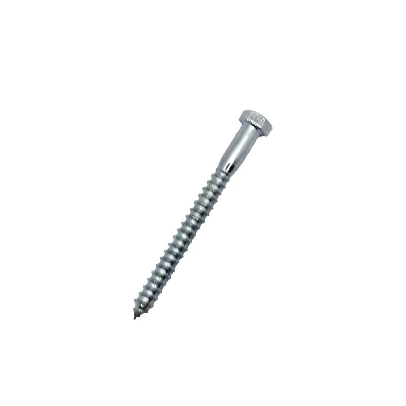 Tire-fond plaqu zinc, 3/8" x 8" (50 units)