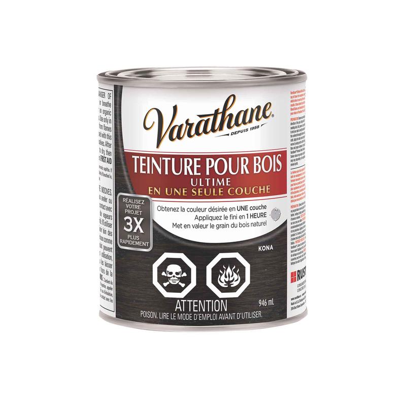 Teinture pour bois Ultime Kona, 946ml