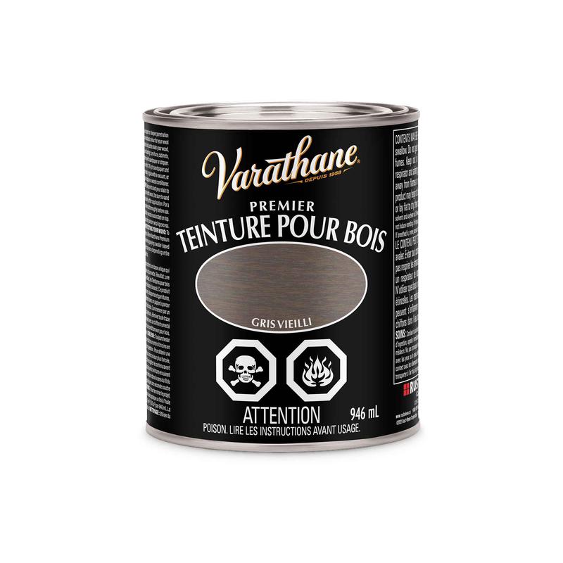 Teinture Premier pour bois gris vieilli, 946ml