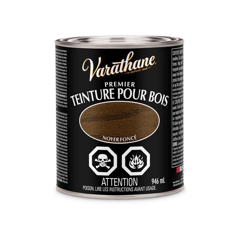 Teinture Premier pour bois noyer fonc, 946ml