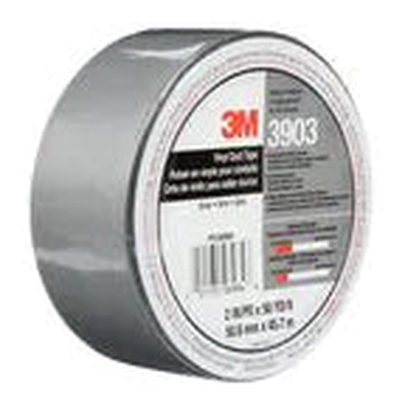 3M Vinyl Duct Tape 3903 2 in x 50 yd x 6.3 mil Gray