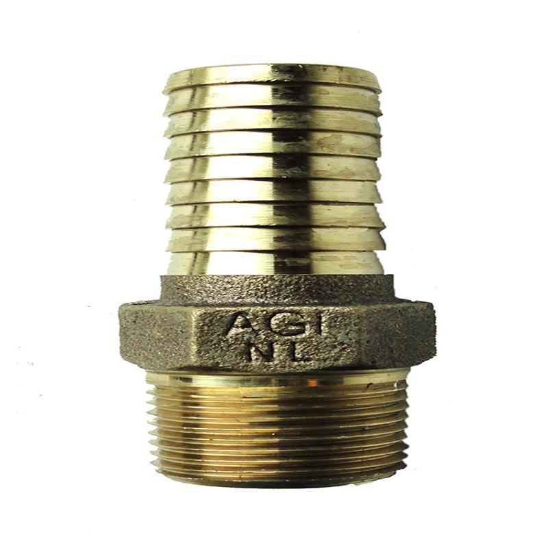 American Granby 1" x 1-1/4" Insert x MPT Male Cast Bronze Adapter NLRBMA1X11/4