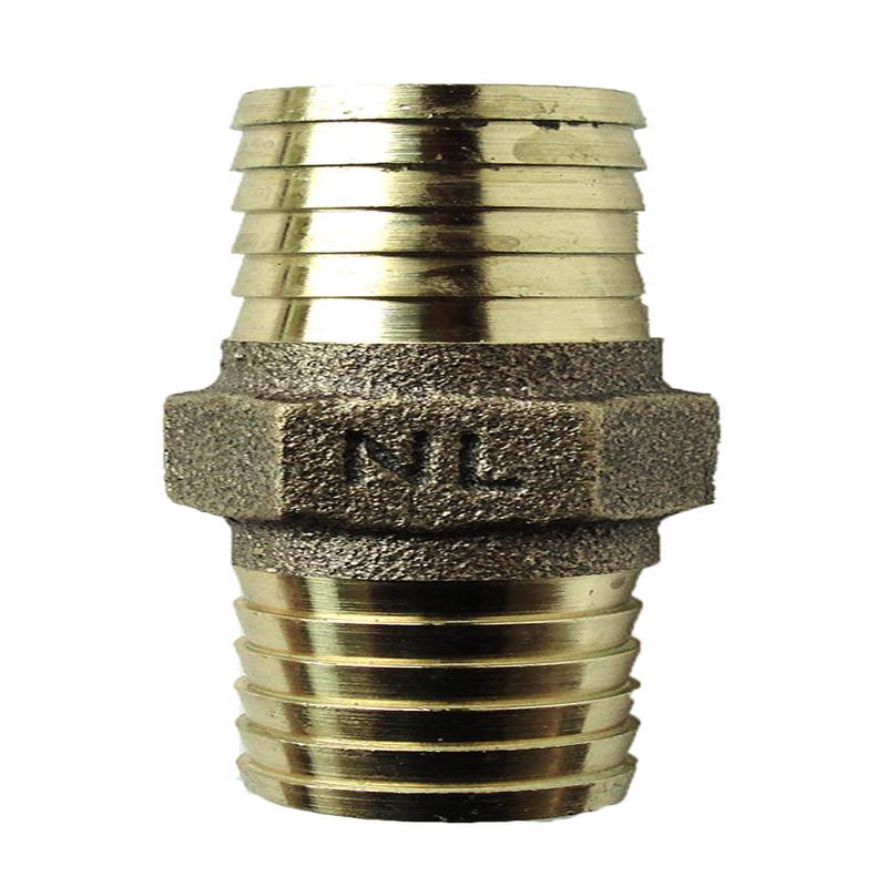 American Granby  3/4" x 1" Insert x Insert Cast Bronze Coupling NLRBC3/4X1