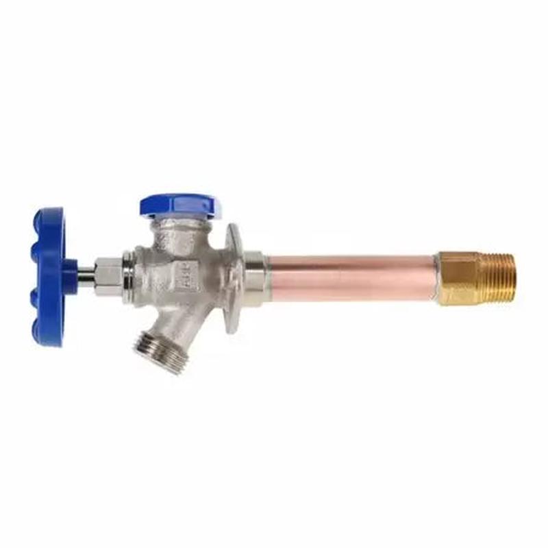 Arrowhead  0.75 MPT x 0.5 in. FPT Brass & Copper Freeze-Proof Wall Hydrant 605-08LF