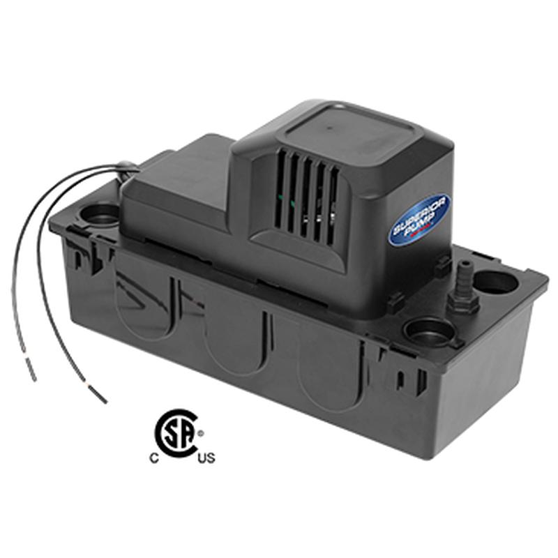 Superior Pump 1/50 Hp Condensate Pump with Safety Switch