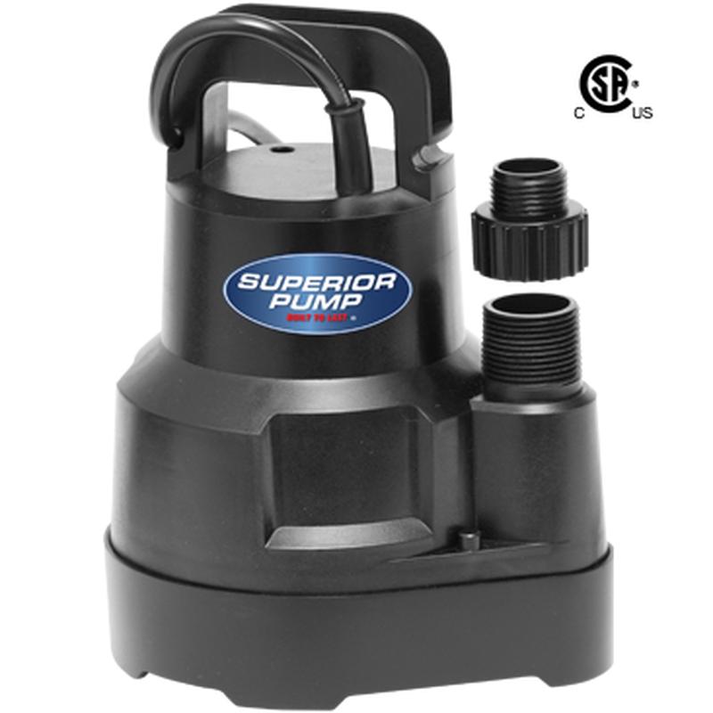 Superior Pump 1/6 HP Utility