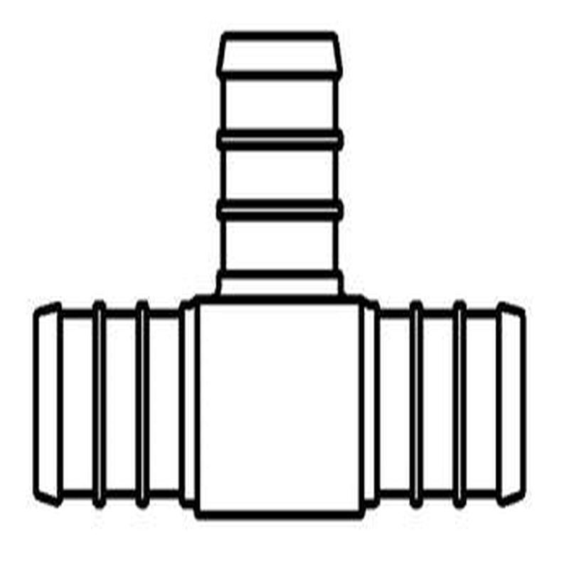 American Granby PEX Insert Brass TEE NL 3/4"