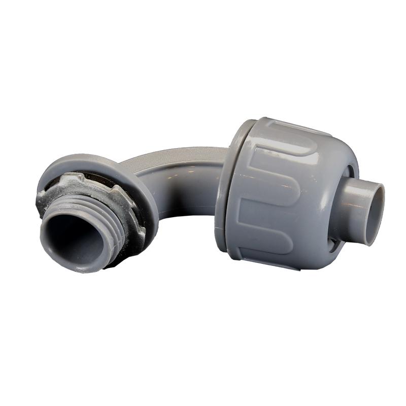 Cantex 1/2 in. Enviro-Flex 90 Degree Liquidtight Connector
