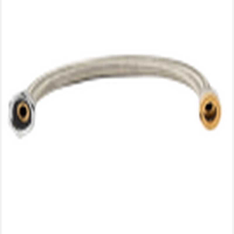 Probite 3/4 PF x 3/4 FIP Full Port 18 Stainless Steel Braided Water Heater Hose