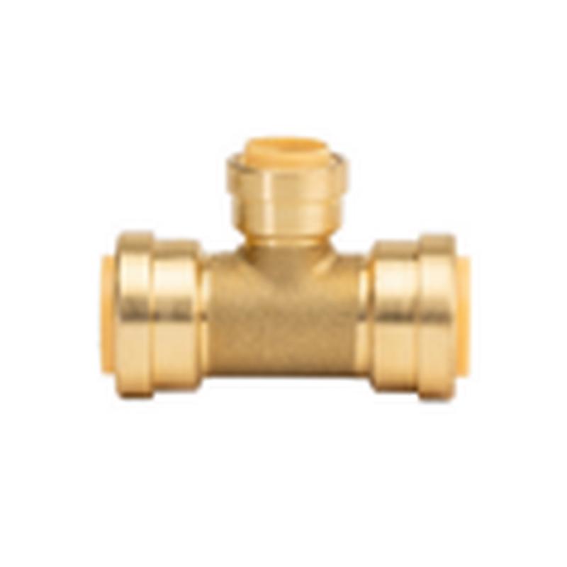 Probite 3/4 x 3/4 x 1/2 Reducing Tee Brass