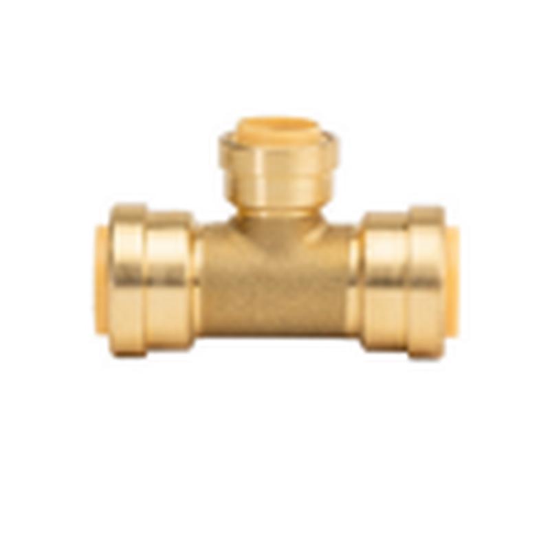 Probite 3/4 x 1/2 x 1/2 Reducing Tee Brass