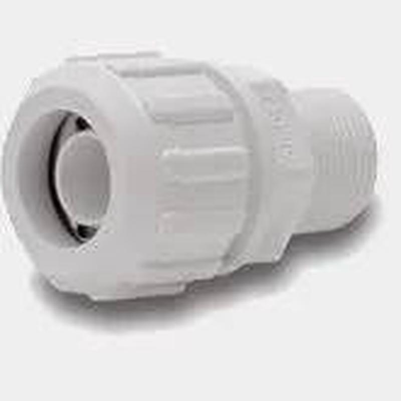 1" PVC Compression Male Adapter