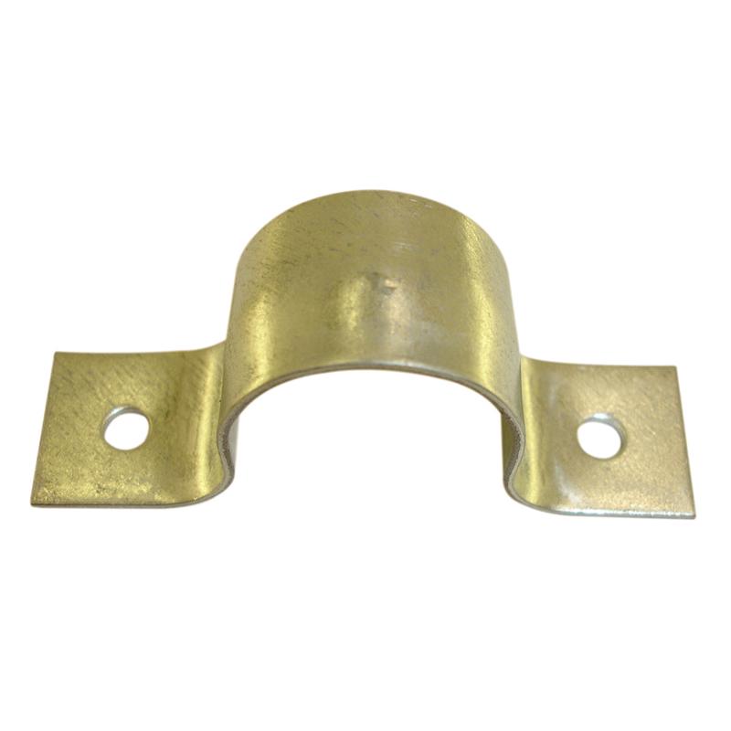 Braxton Harris Company 1-1/4 IPS 2-hole Galvanized Pipe Strap