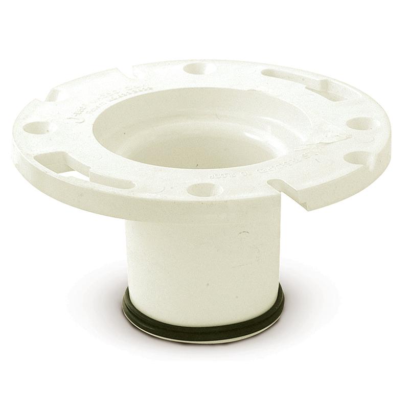 Braxton Harris Company 4 DWV Push-in PVC Repair Flange w/ Compression O-ring Joint