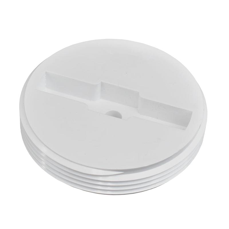 Braxton Harris Company 4 IPS PVC Countersunk Cleanout Plug