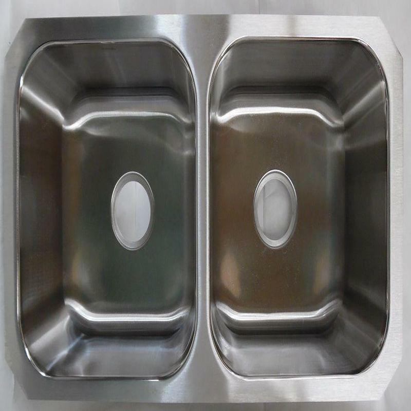 Sterling Mcallister Ucl3322 Double Bowl Basin Kitchen Sink Stainless Steel