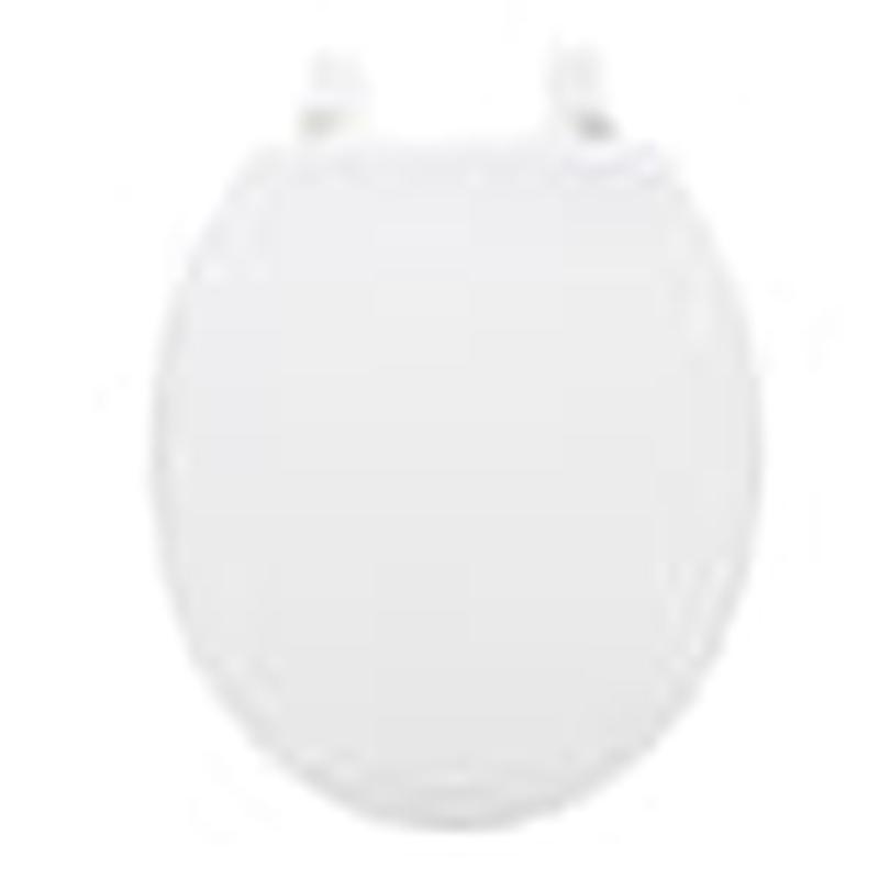 Aqua Plumb Soft Toilet Seat Round White (Round, White)