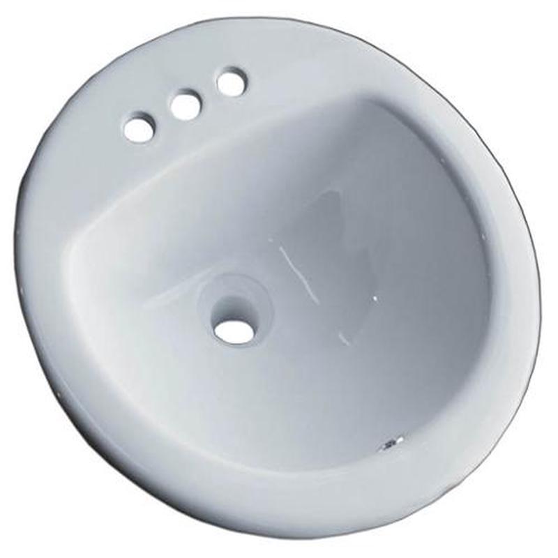 Brokering Solutions Top Mount Sink White